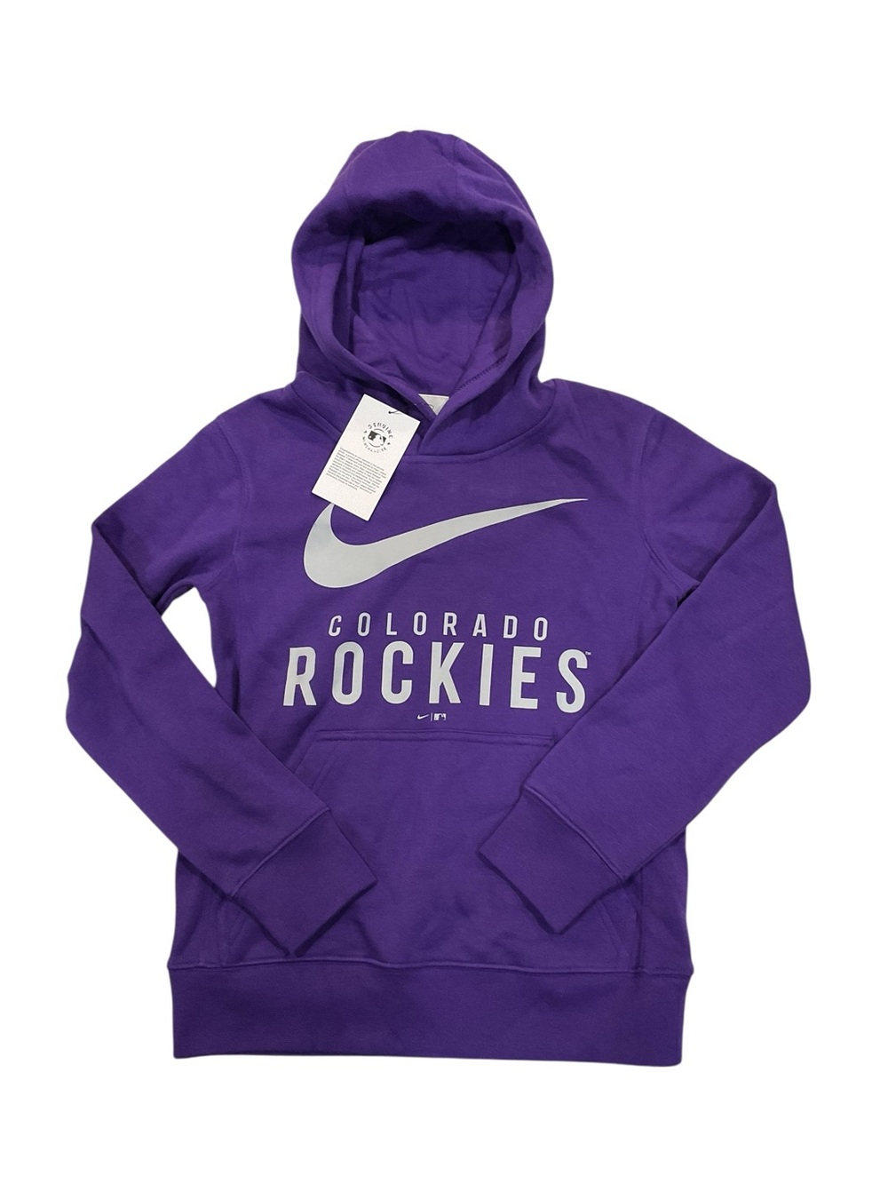 Nike Colorado Rockies Purple Hoodie - Kids